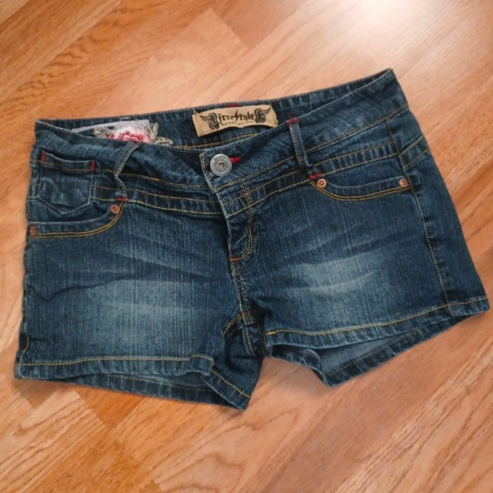 Free style jeans shorts